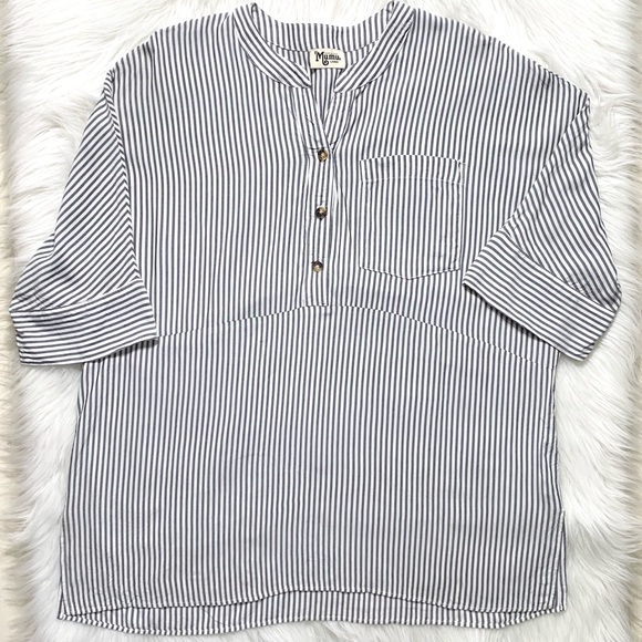 SOLD-Show Me Your Mumu Oversize Popover Tunic - Picture 7 of 10